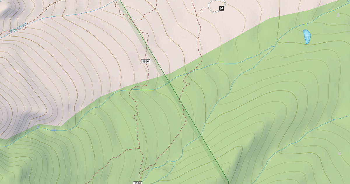 Map preview of HORN CREEK