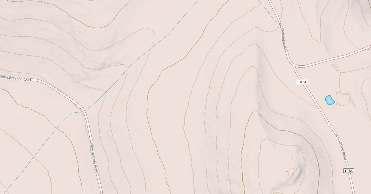 Map preview of CARY FLAT SPUR