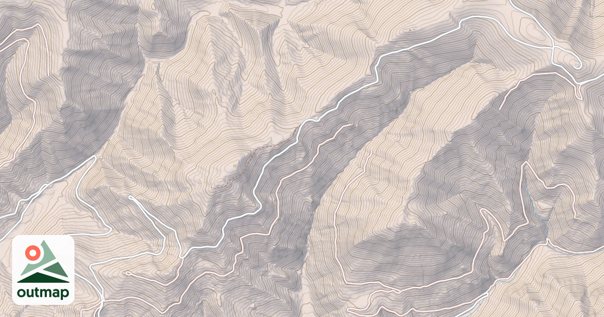 Map of KEYSTONE RIDGE