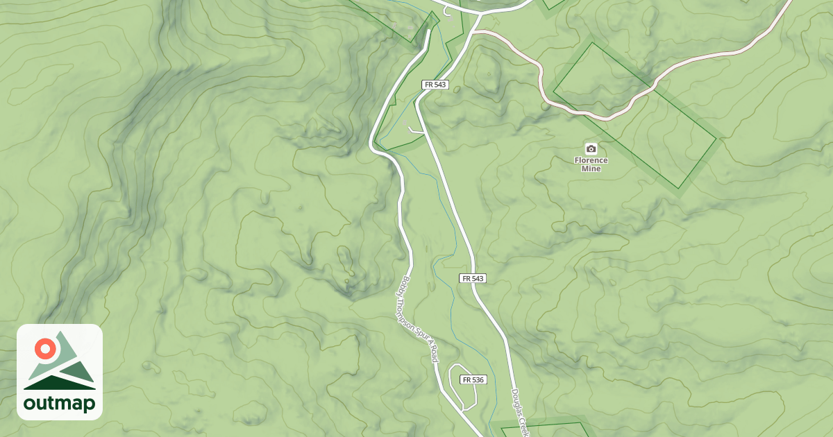 Map of BOBBY THOMPSON SPUR A