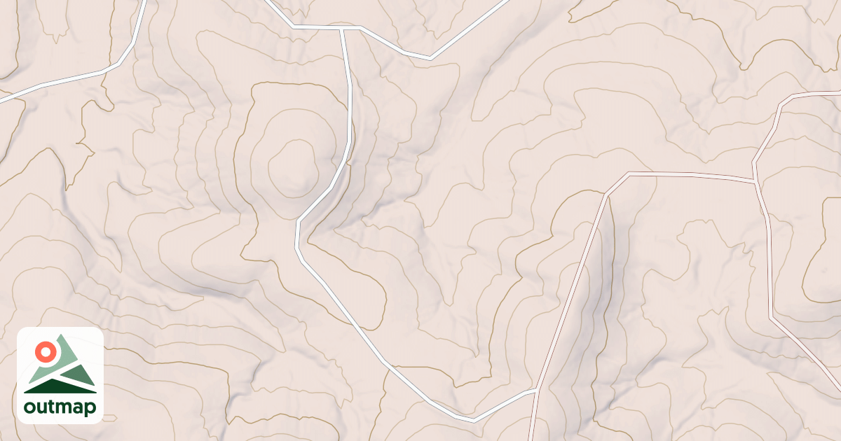 Map of ALUM RIDGE
