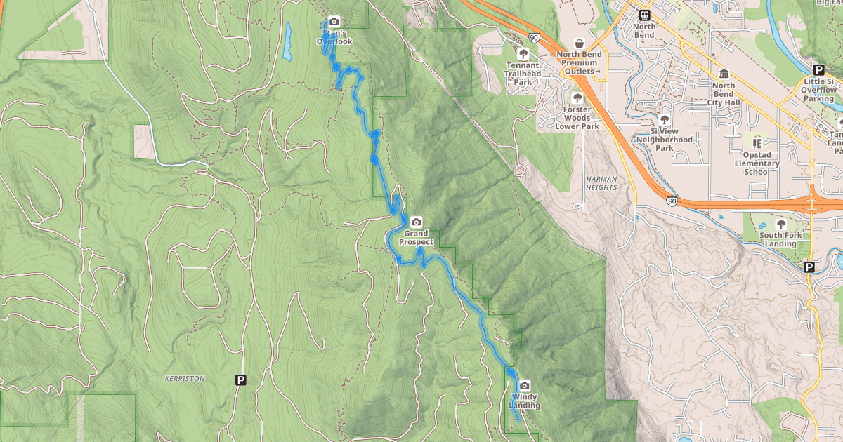 Map preview of Raging Ridge