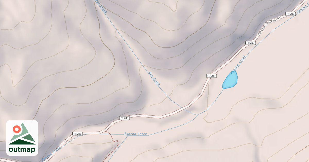 Map of 203.B