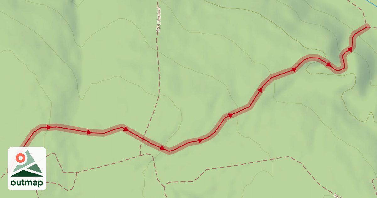 Map of 53 Descente du Diable