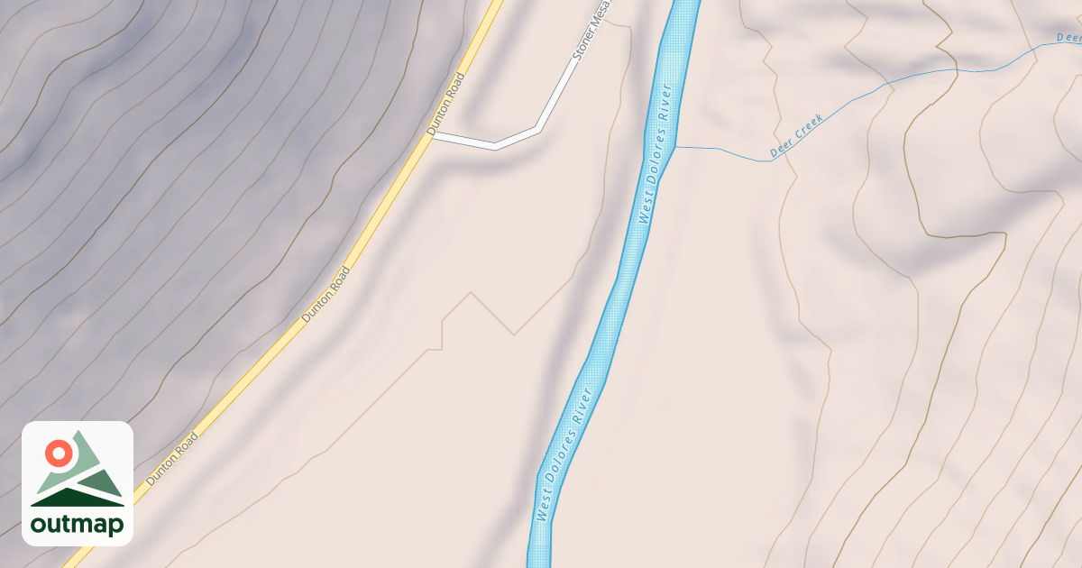 Map of STONER DISBURSED
