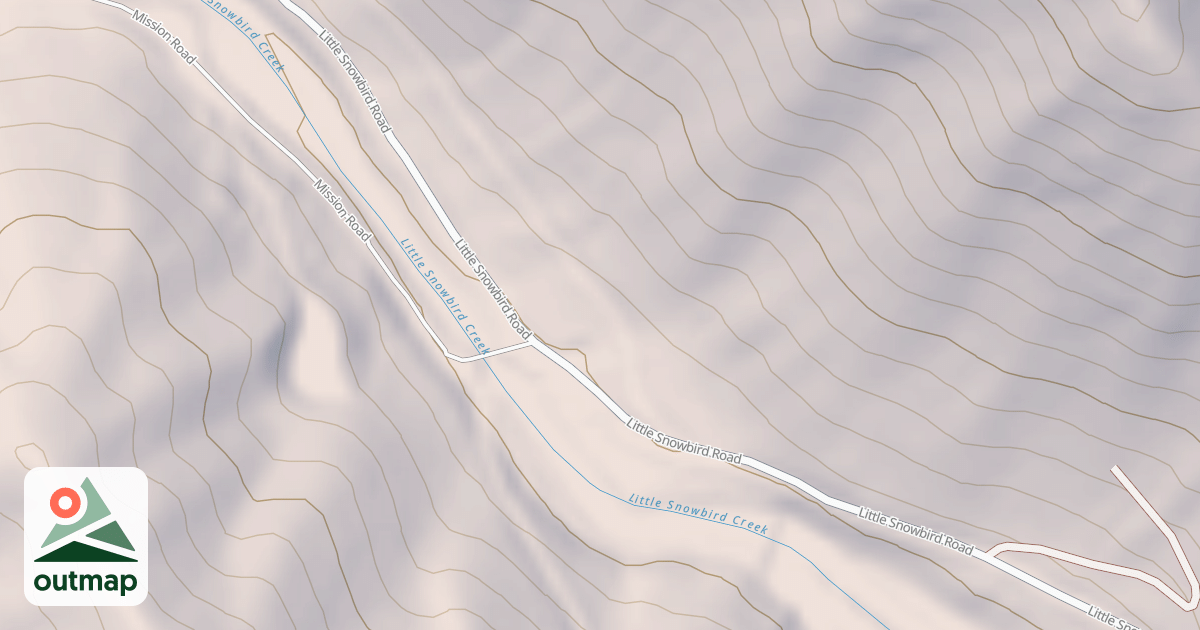 Map of LIGE BRANCH