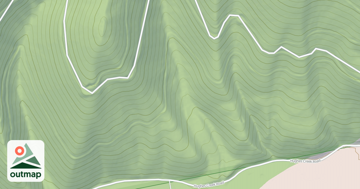 Map of (FDR) SPRUCE CREEK