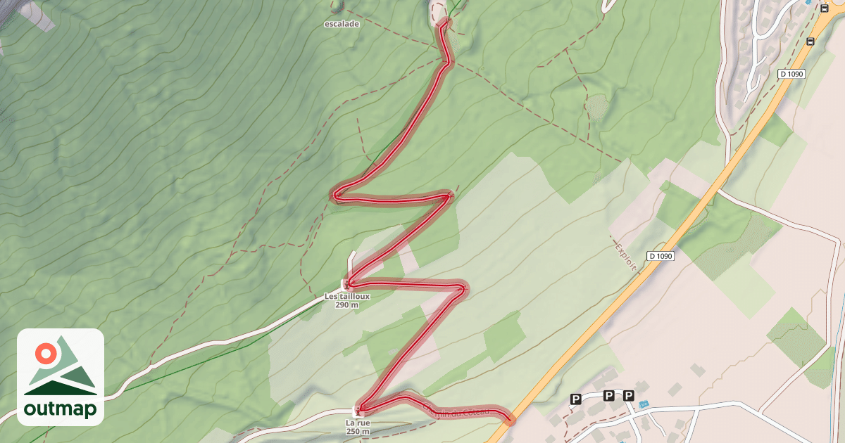 Map of Chemin du Coteau