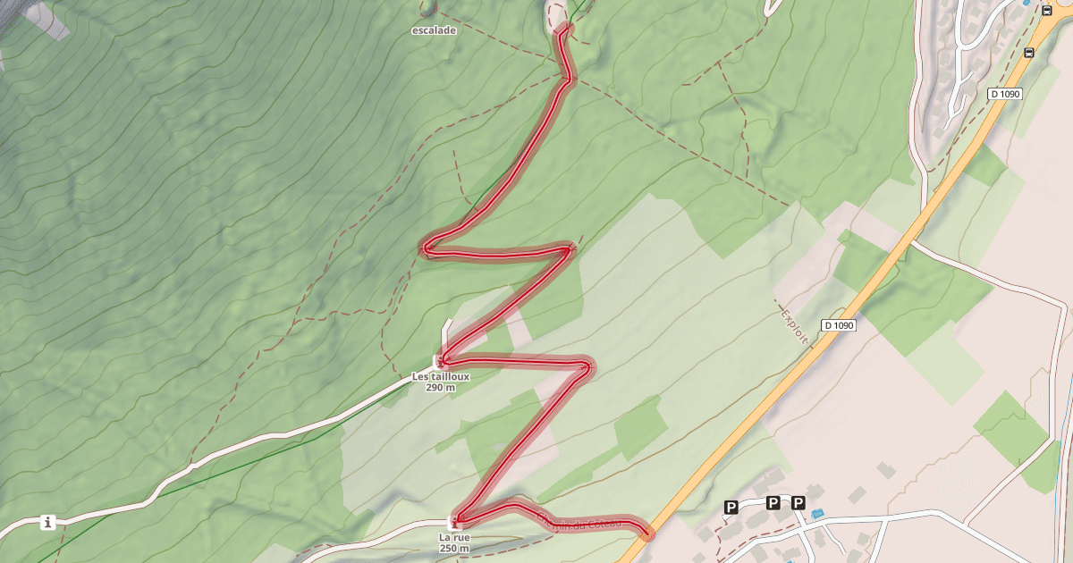Map preview of Chemin du Coteau