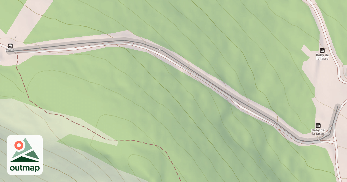 Map of Les Perdius