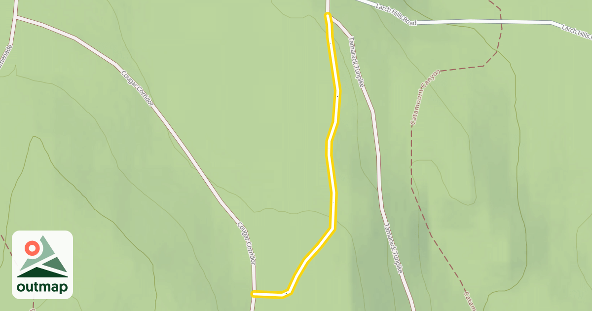 Map of Aspen Arete