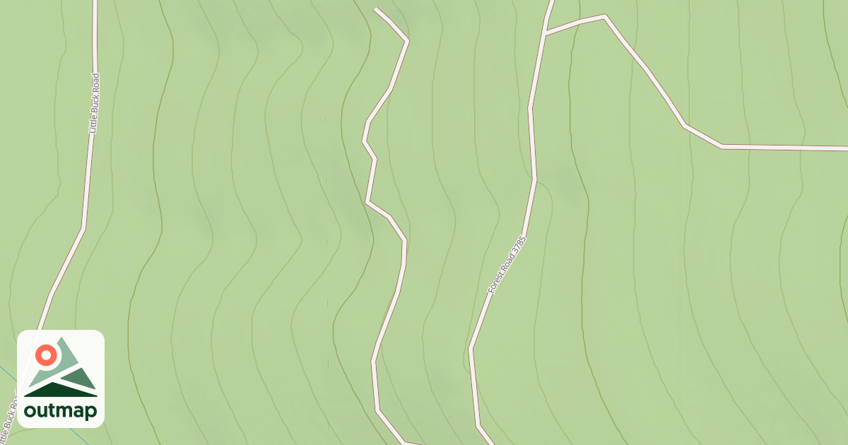 Map of USFS Motor Vehicle Use Map Roads {058E22E6-4284-4D9C-B060-FB7F133D7555}