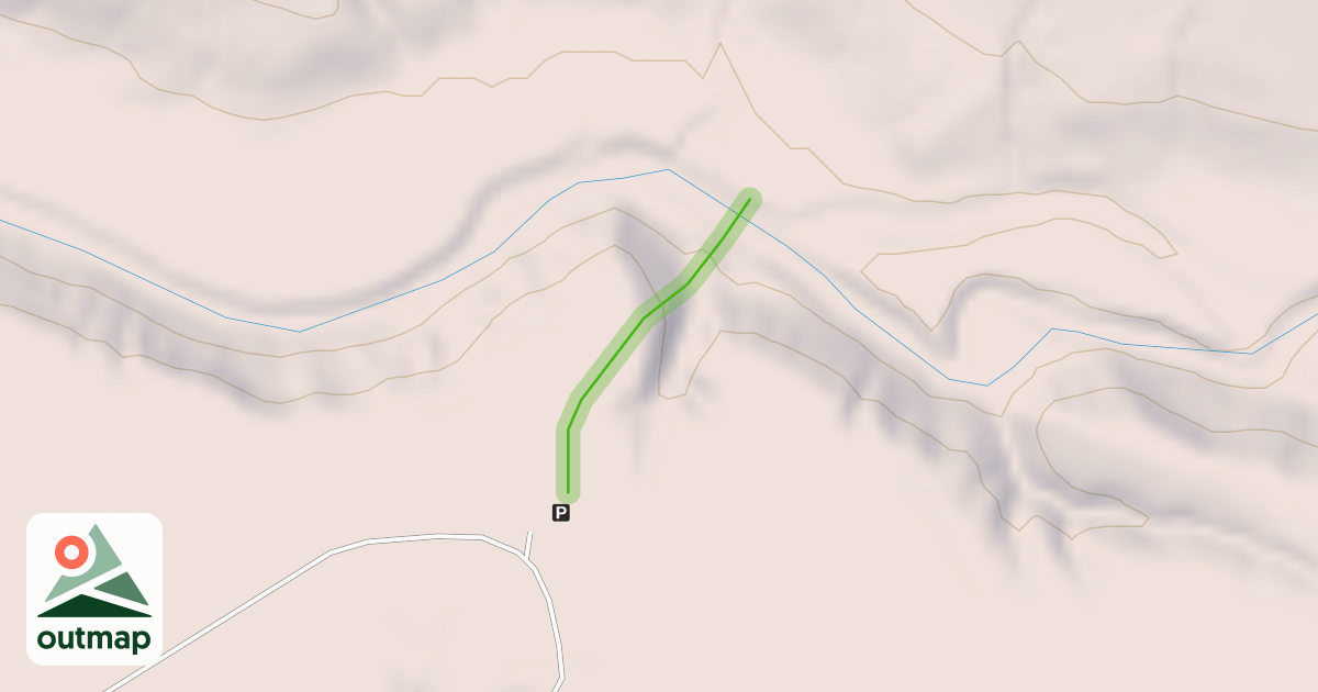 Map of Archery Range Trailhead