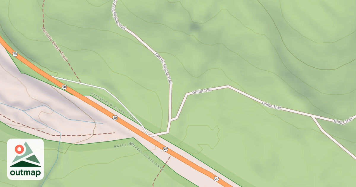 Map of Griffin Trail