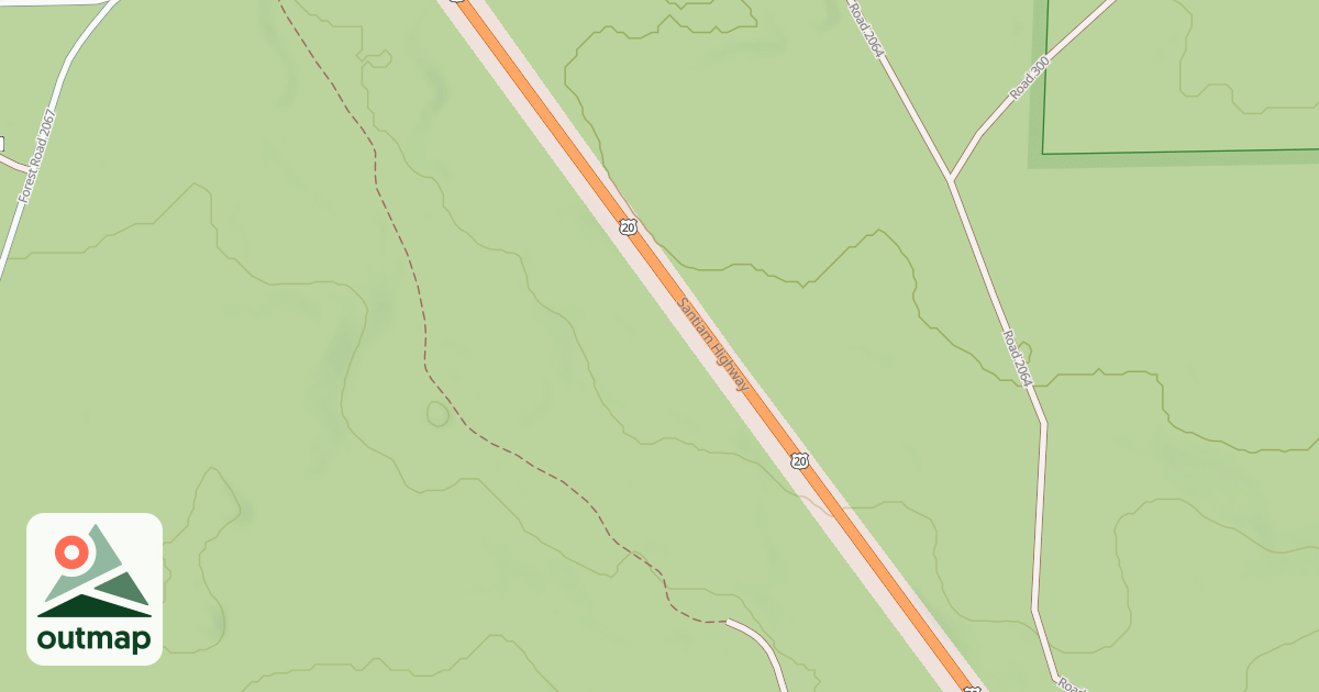 Map of USFS Motor Vehicle Use Map Roads {62326762-2A5E-464D-9F61-720CD93E8EE7}