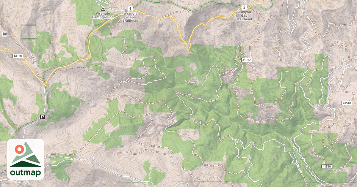 Map of UPPER COW CREEK