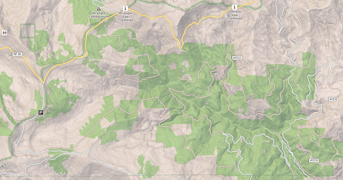 Map preview of UPPER COW CREEK