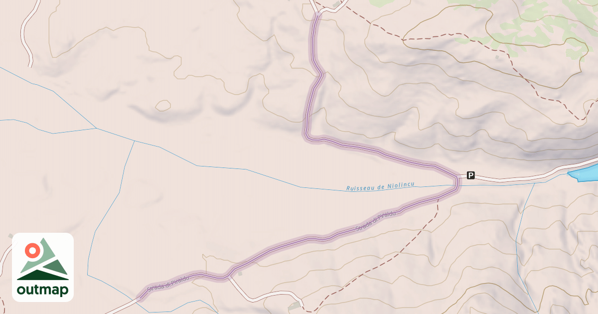 Map of Strada di Piraldu