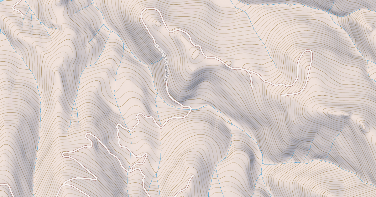 Map preview of TRIB HURDYGURDY BUTTE
