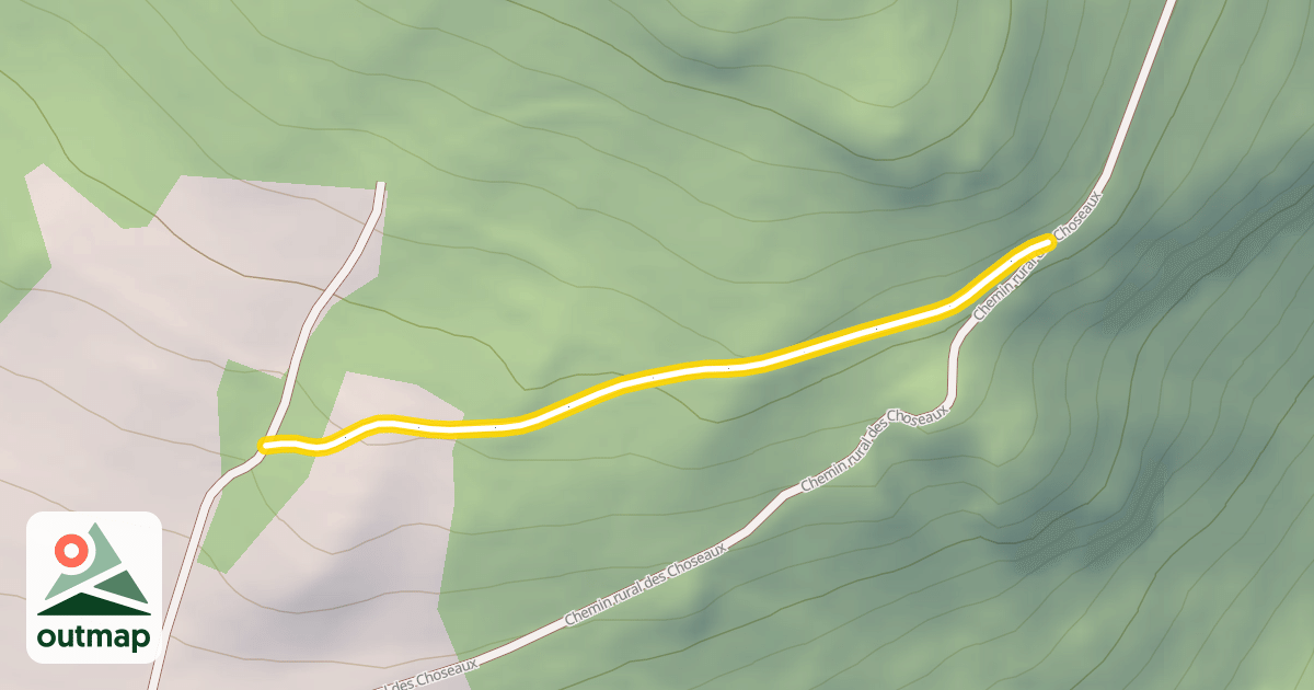 Map of Chemin du Chable