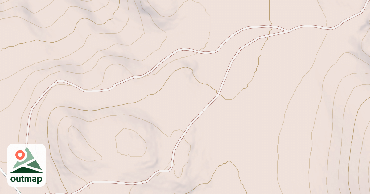 Map of NOUNAN PEAK