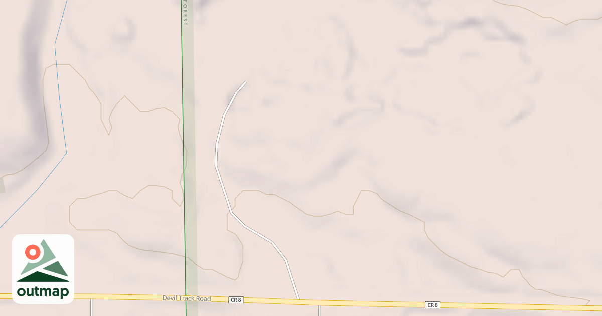 Map of BEEJCHEES PIT ROAD