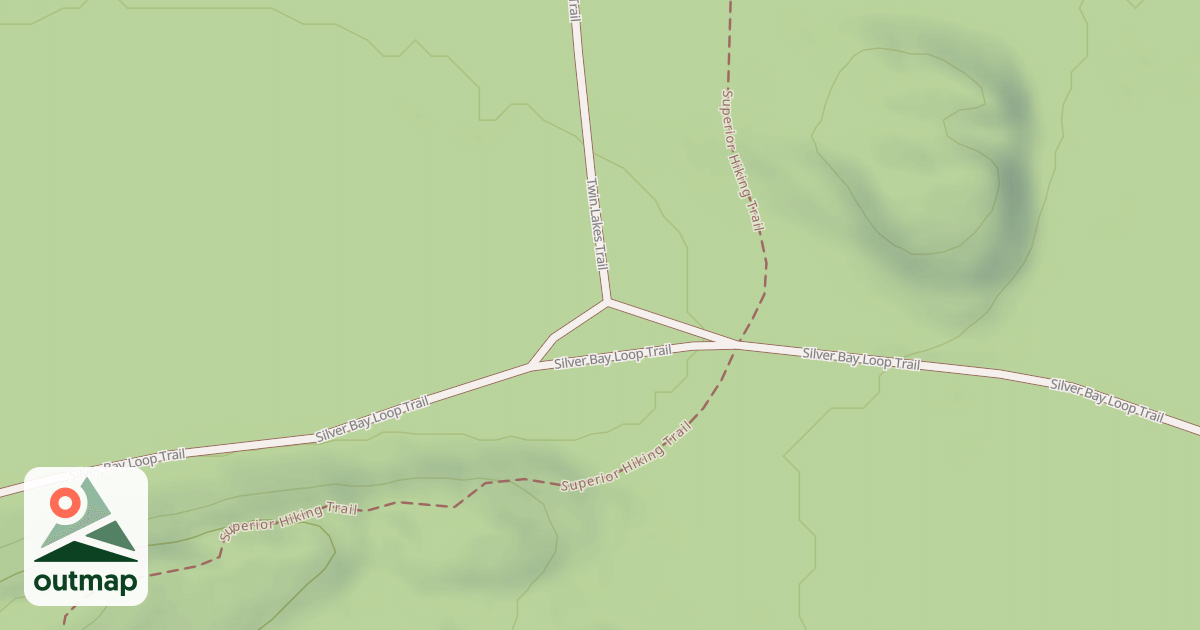 Map of Red Dot Trail