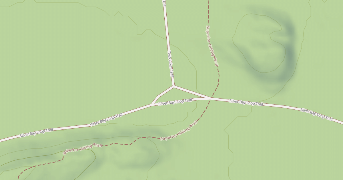 Map preview of Red Dot Trail