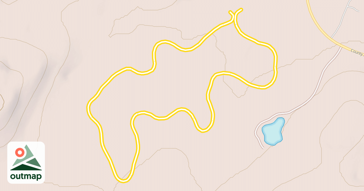 Map of Dry Creek Loop