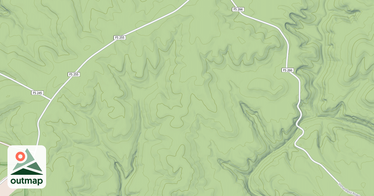 Map of CAPSEY CREEK