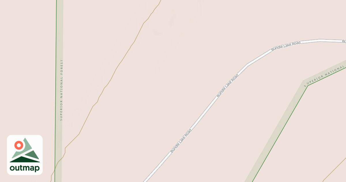 Map of CADOTTE LAKE SPUR B