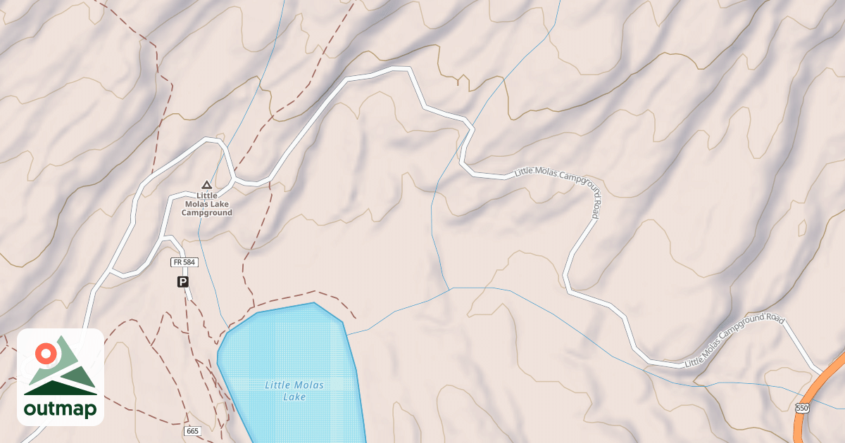 Map of LITTLE MOLAS CG