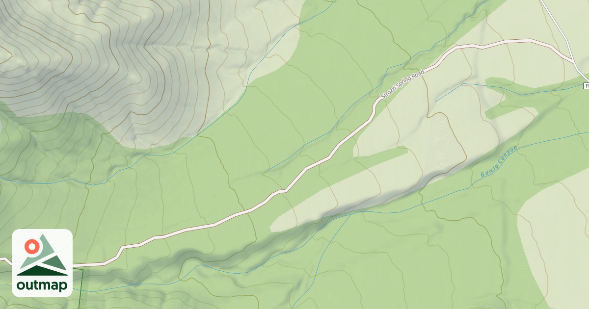 Map of STROZZI SPRING