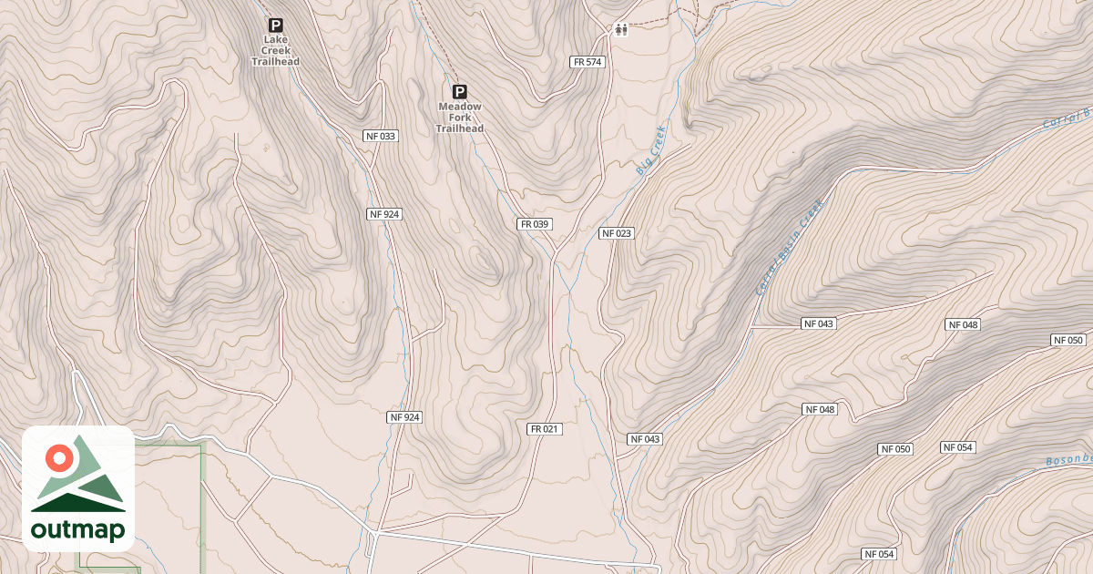 Map of MAJOR LOCAL THD #380 MRS