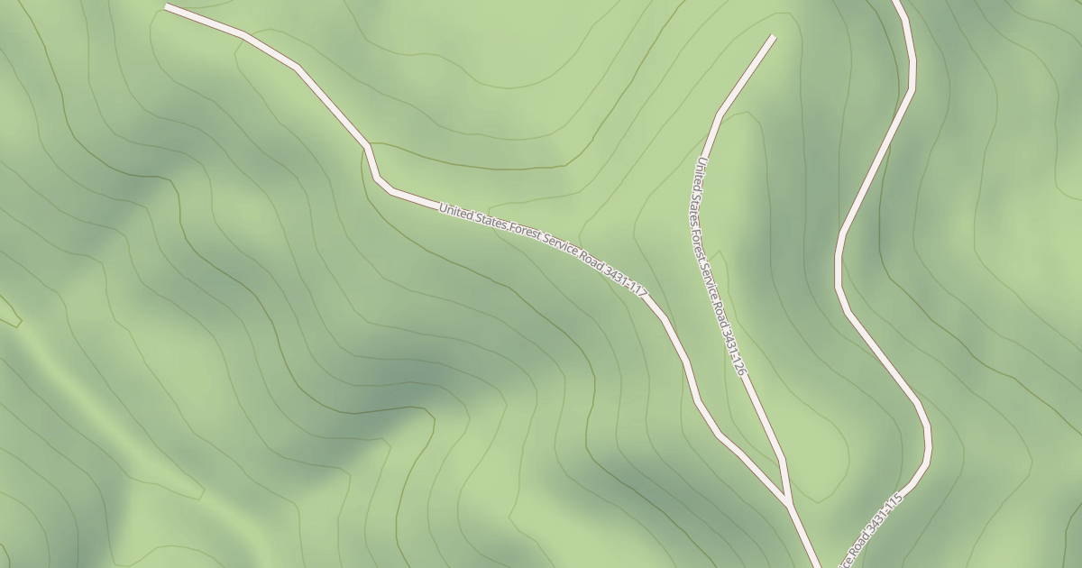 Map preview of USFS Motor Vehicle Use Map Roads {3357AB76-3B8C-4427-BAF2-81BB52C5918F}