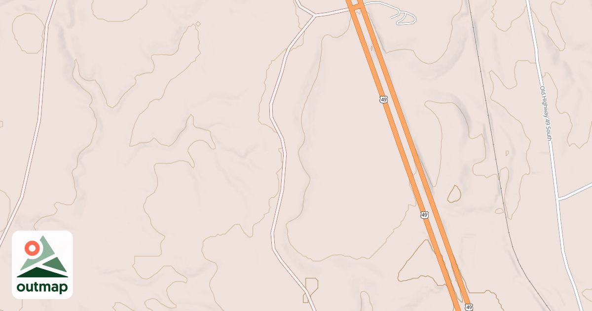 Map of USFS Motor Vehicle Use Map Roads {1A00008D-4D33-4494-9E7C-696A3035ADC8}