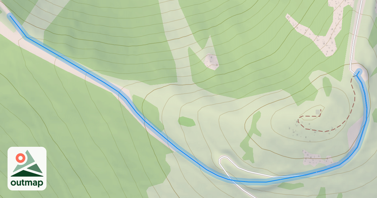 Map of Skyway Ridge