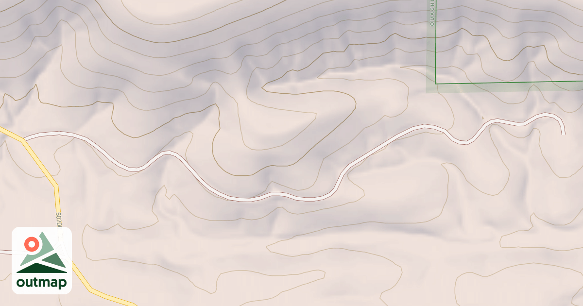 Map of USFS National Forest System Roads {AA8EC0CA-1857-462B-BBDF-99A64BF29BD0}