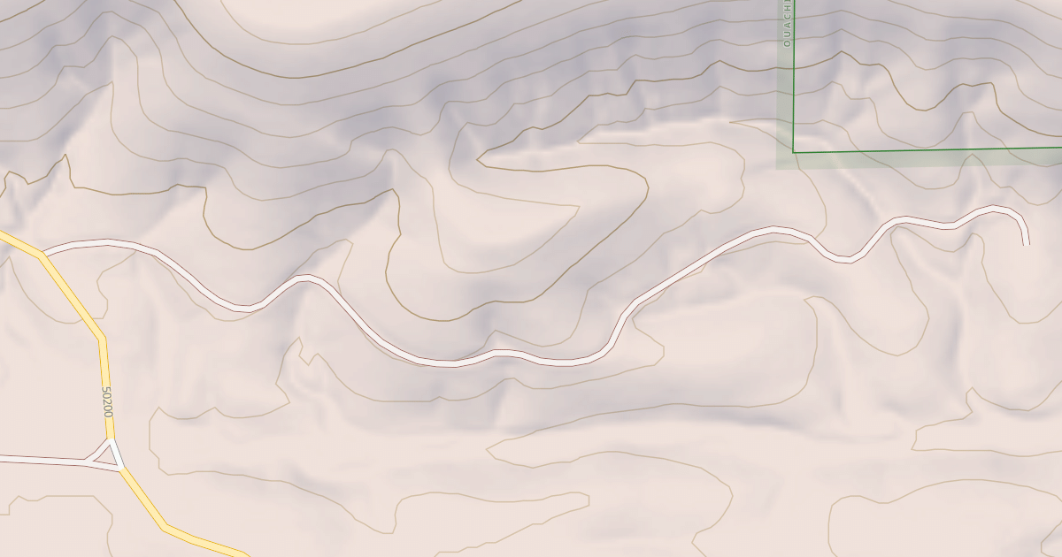 Map preview of USFS National Forest System Roads {AA8EC0CA-1857-462B-BBDF-99A64BF29BD0}