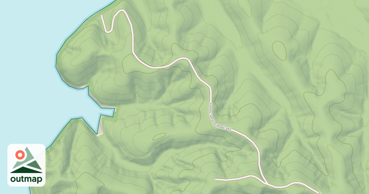 Map of BOAT DOCK ROAD