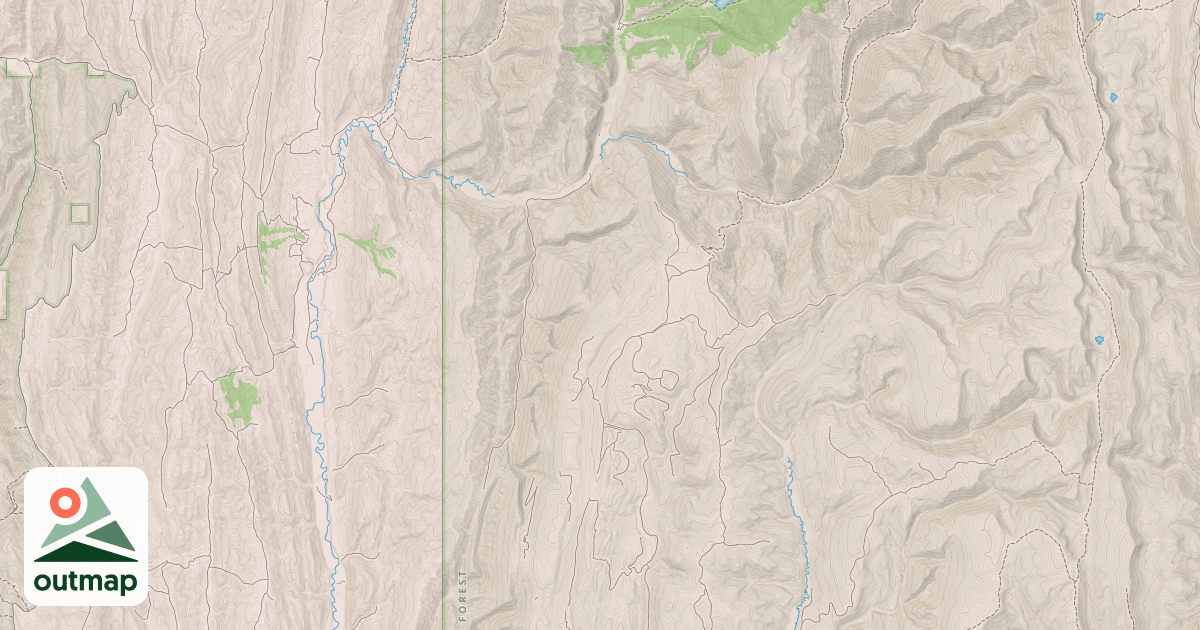 Map of HOBBLE CREEK