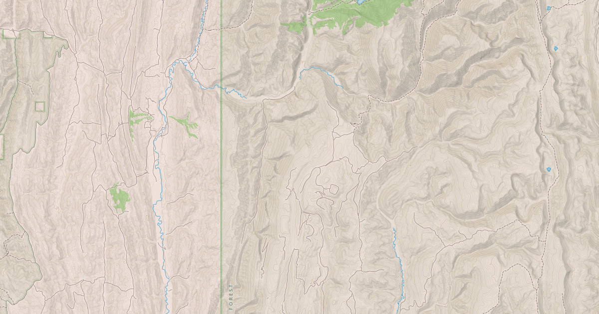 Map preview of HOBBLE CREEK