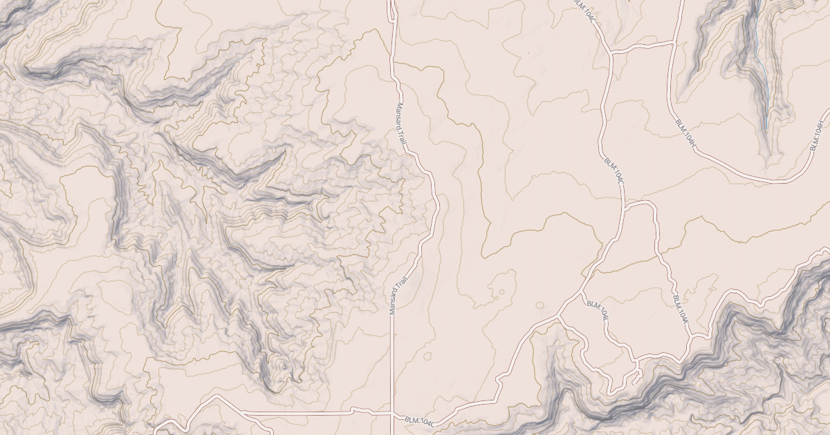 Map preview of BLM National GTLF Public Motorized Roads 142539d0-c766-4cc7-99e3-7f068e067cb5