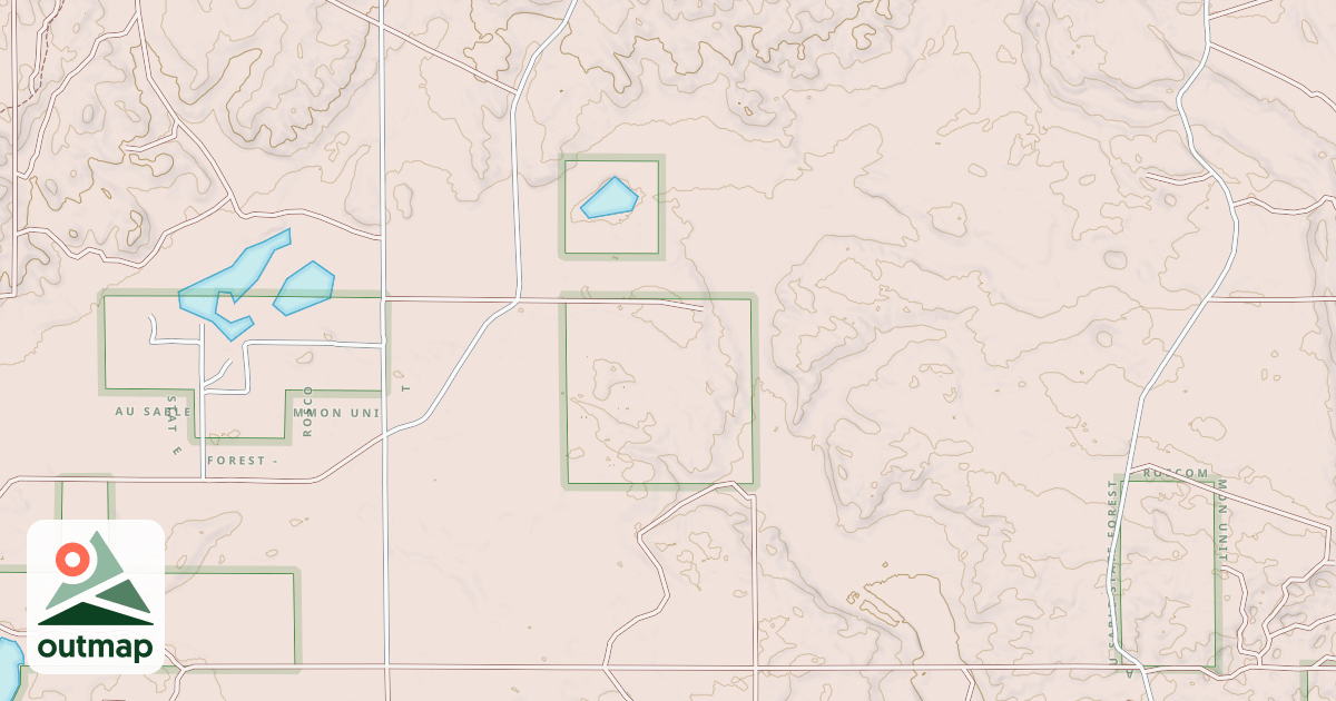 Map of St. Helen Trail