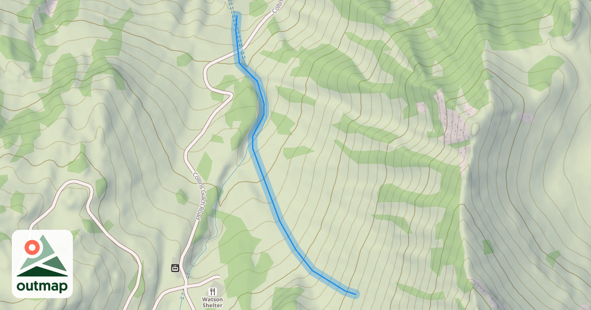 Map of Race Course Saddle