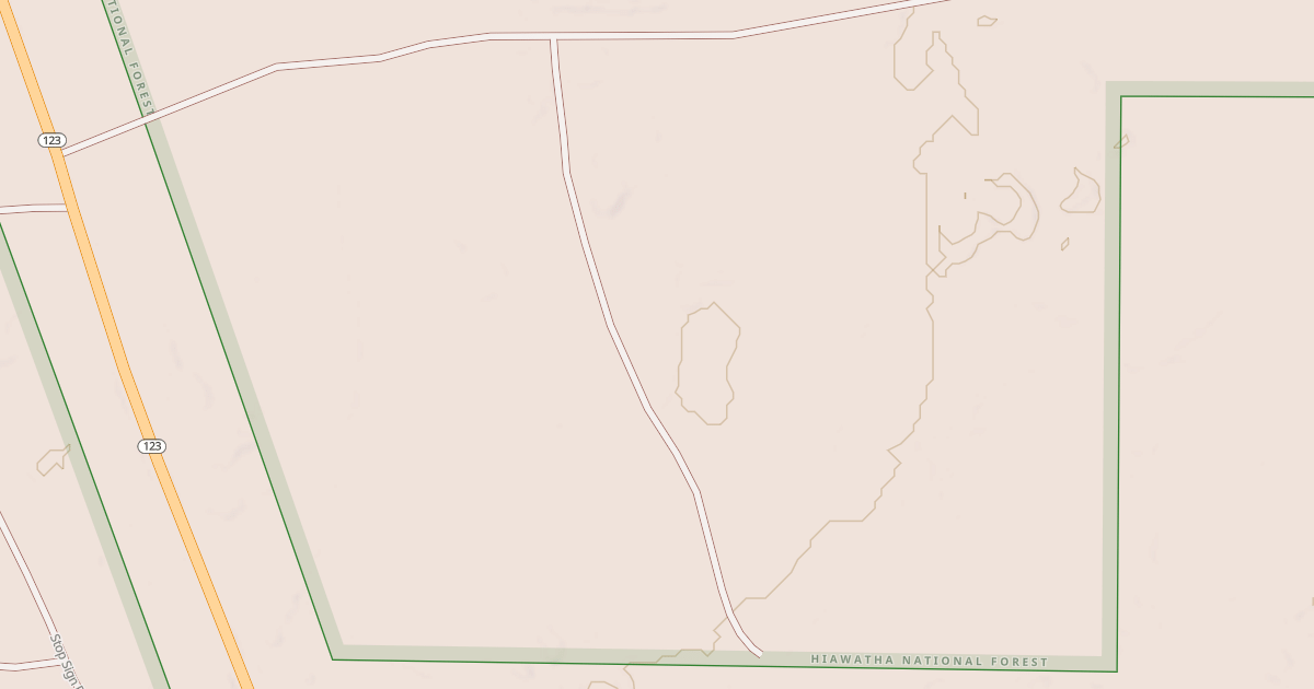 Map preview of DUCK LAKE SPUR A