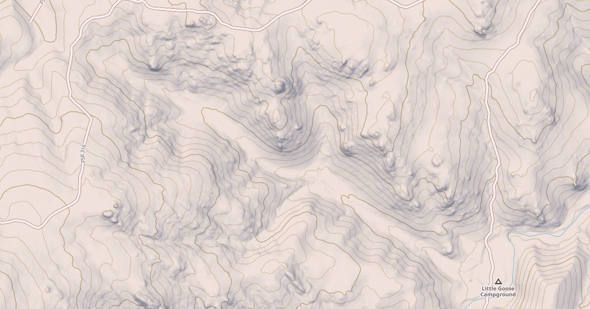 Map preview of USFS Motor Vehicle Use Map Trails 4628