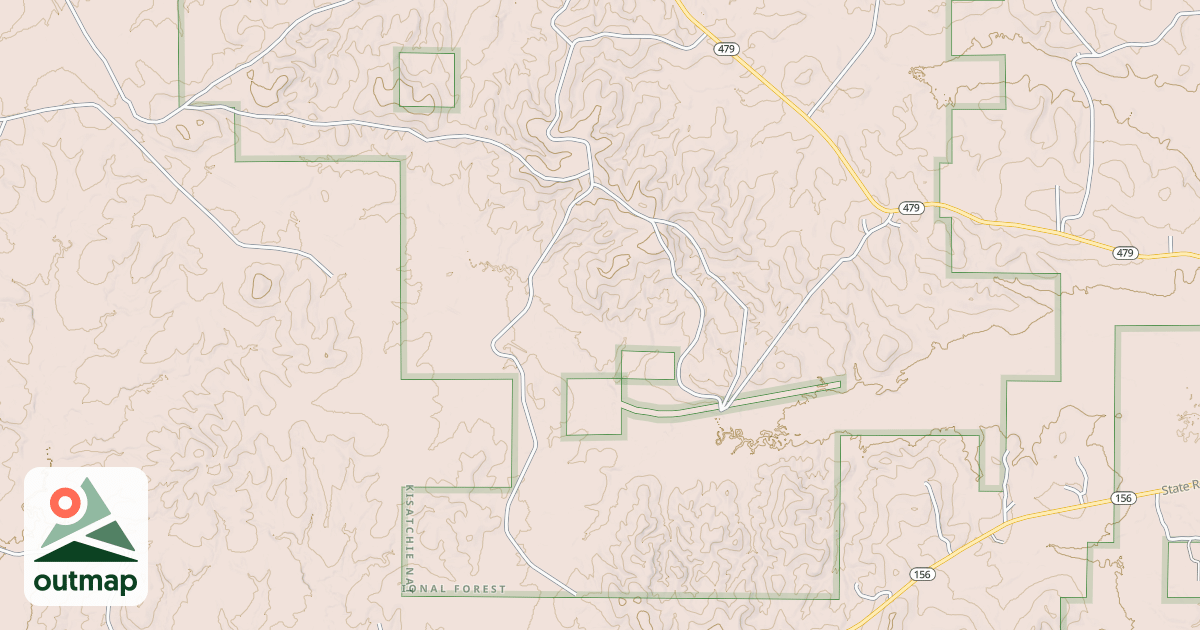 Map of MALAUDOS CREEK