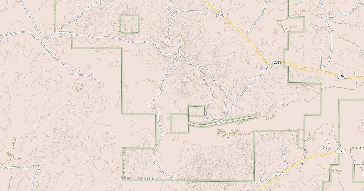 Map preview of MALAUDOS CREEK