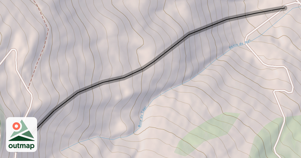 Map of La Clappe